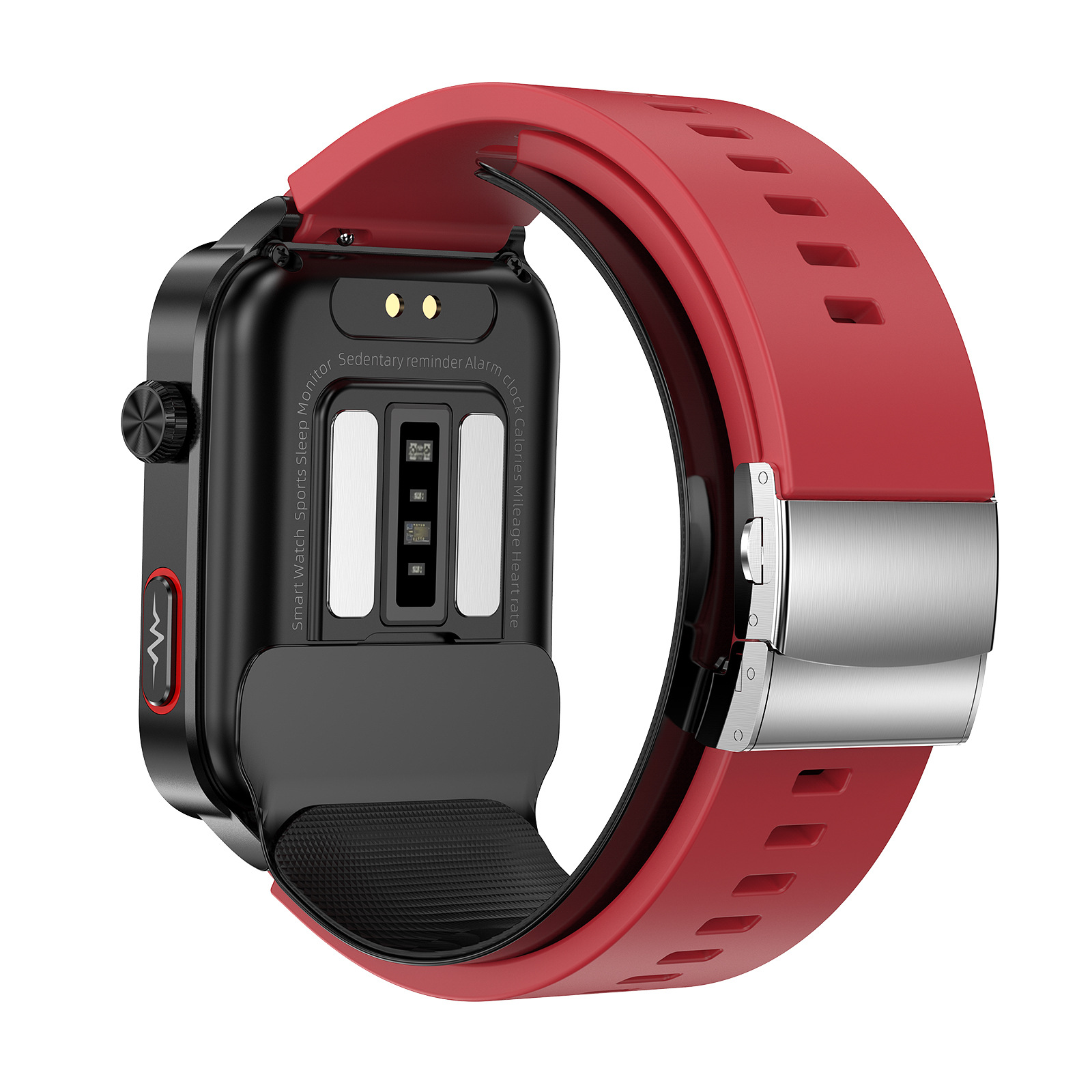 The new S11 health smartwatch features an air pump for precise blood pressure monitoring and voice broadcast ECG Application Scenario