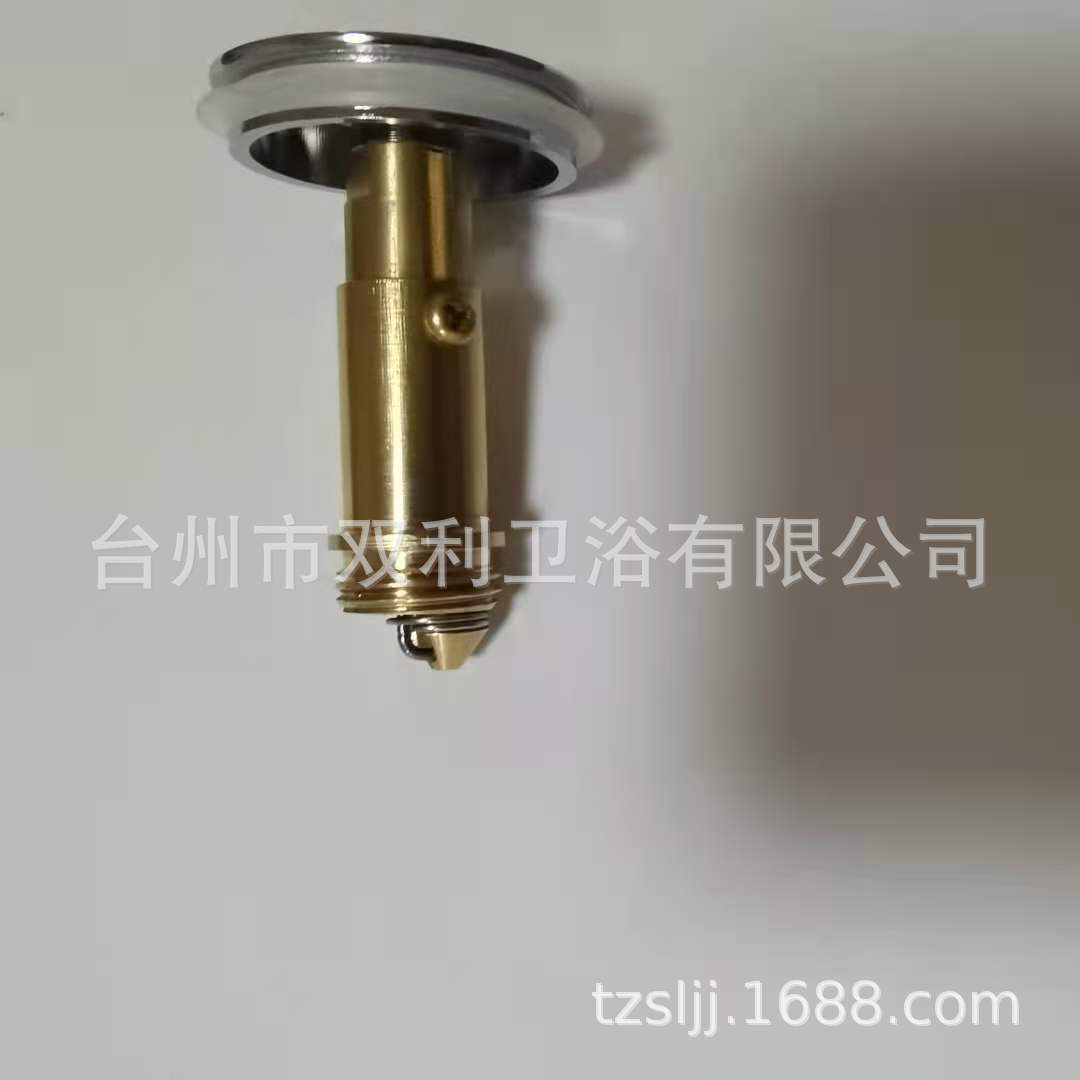 Direct supply of press-type all-copper bouncy mushroom-shaped head water seal cover, water pump bouncy mechanism copper lifting water seal plug details Picture