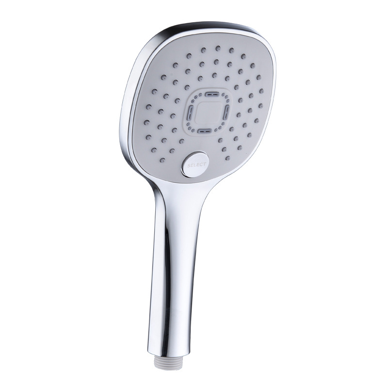 【 Factory Wholesale 】 Black shower head top spray set, pressurized nozzle, cross-border handheld simple bathing single head Item Picture