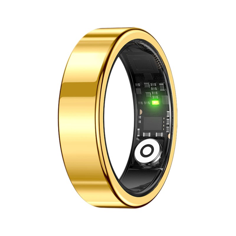 The new cross-border SR09 smart ring features heart rate monitoring, video scrolling, long standby time, black technology, waterproof and narrow bezel Item Picture