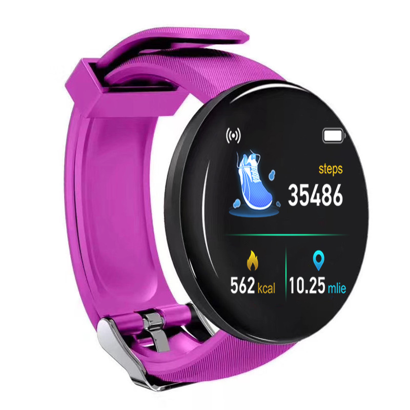 D18 smartwatch round screen step information reminder, heart rate and sleep monitoring cross-border bracelet D18S factory stock Application Scenario