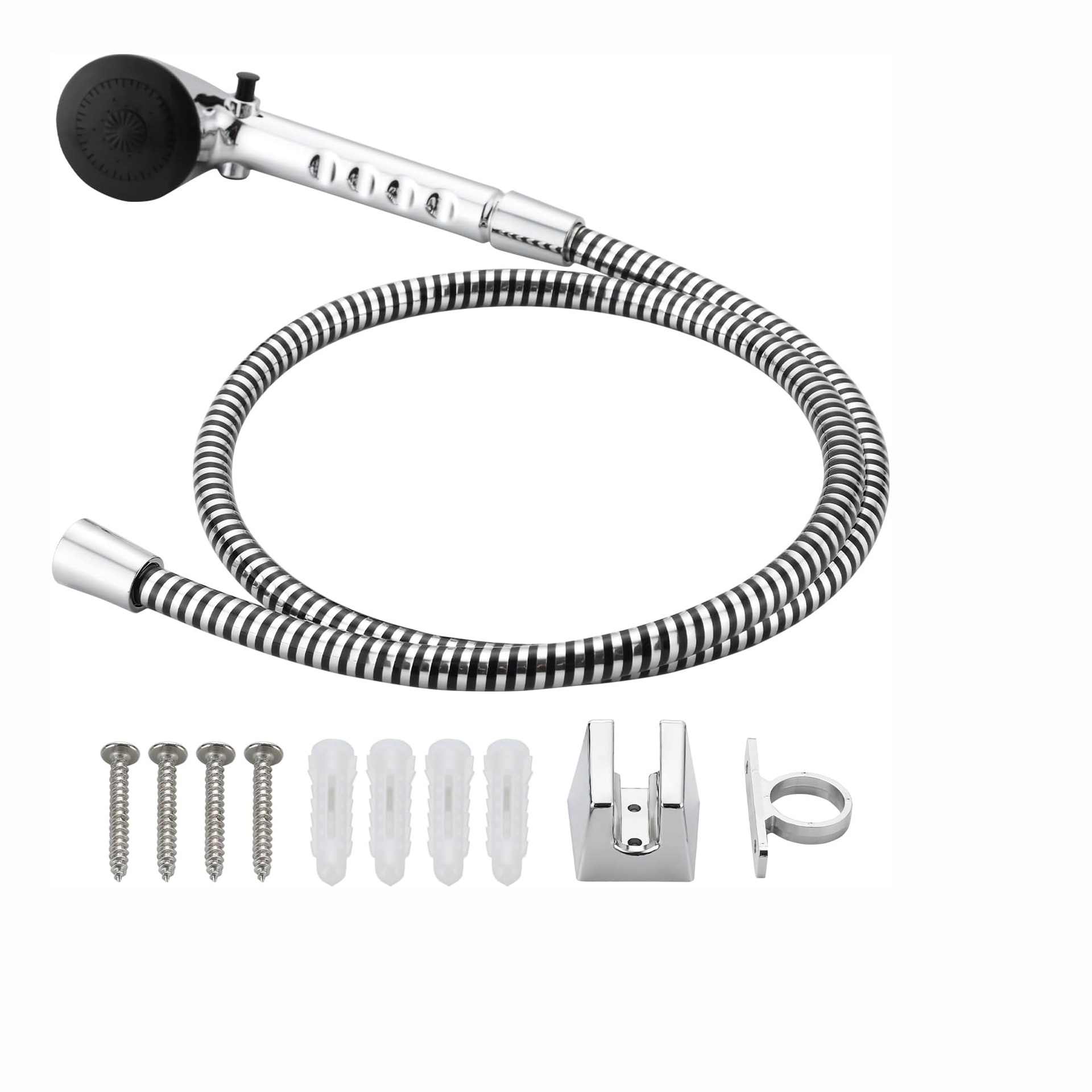 Amazon RV Shower Head with Hose Specification drawing