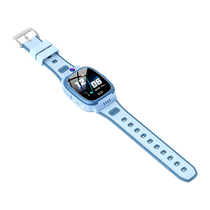 Cross-border Y66 children's smartwatch, smart 4G video, fully oil-sprayed 680 mah, WiFi positioning, waterproof, multi-language Item Picture