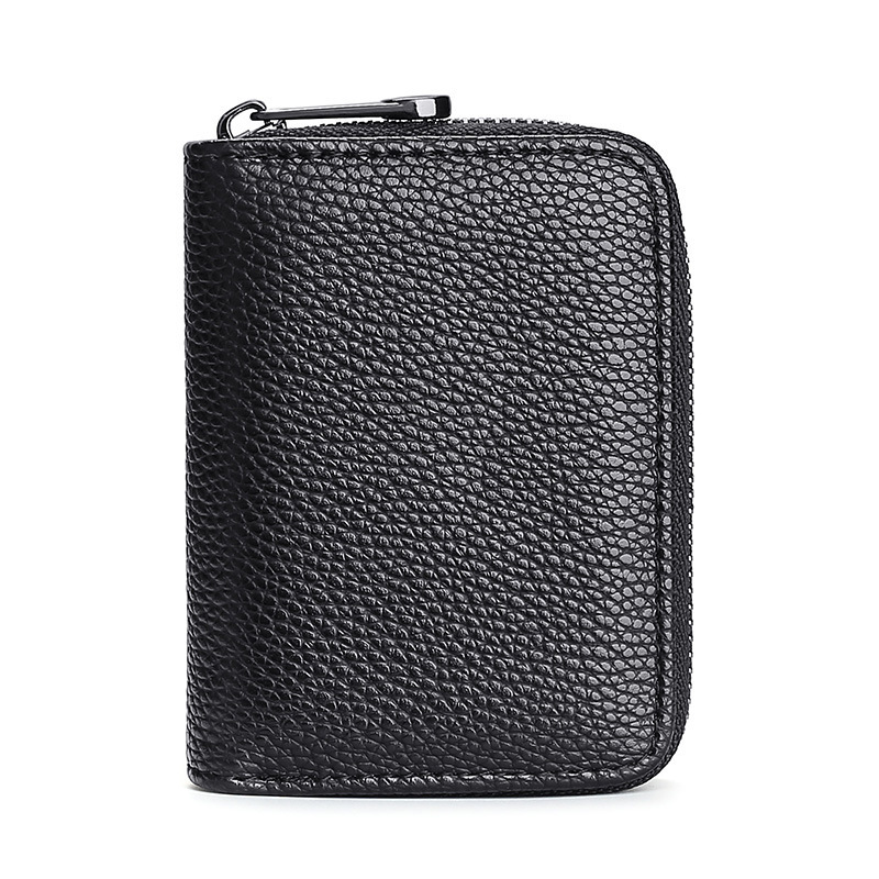 Men's multi-functional integrated organ multi-slot driver's license card case and card holder, women's zipper wallet ID card holder Item Picture