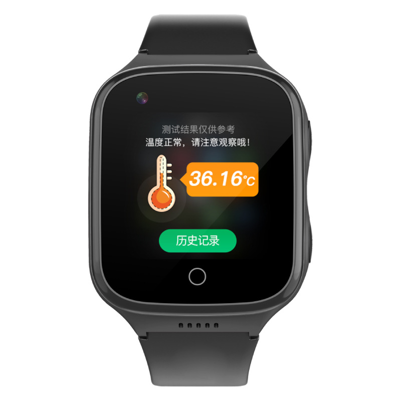 The new K9L elderly smartwatch features body temperature, anti-fall alarm, heart rate and blood pressure, 4G full-network compatibility, and elderly positioning Item Picture