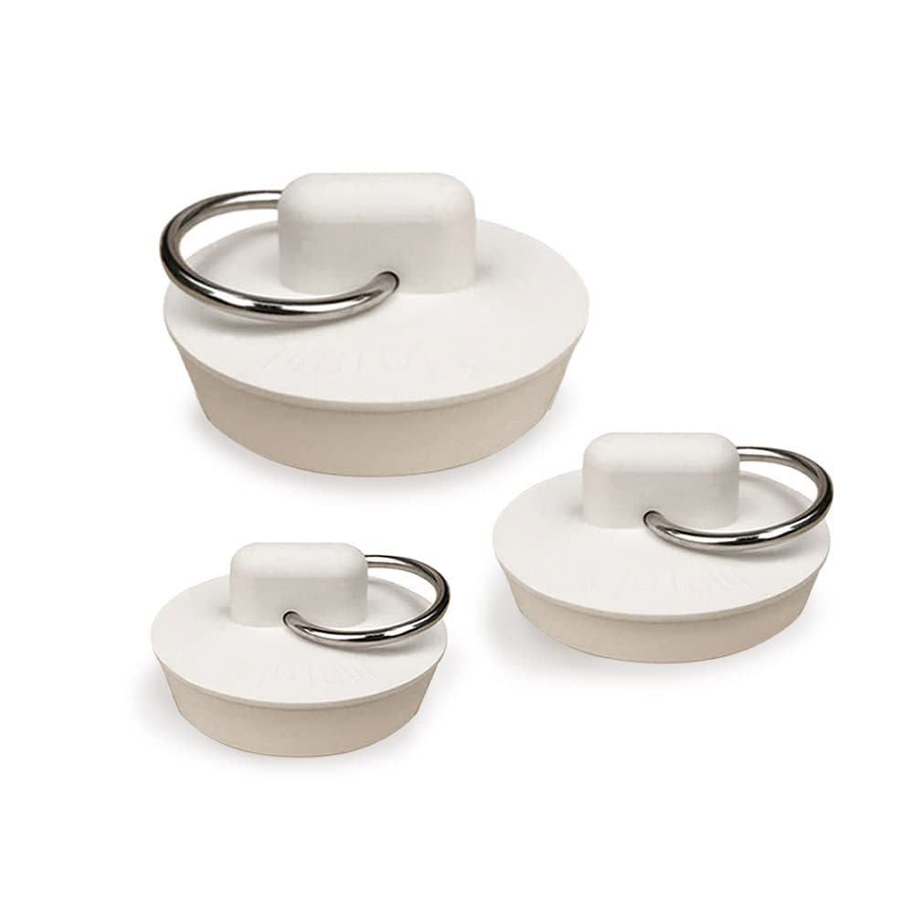 Best-selling white rubber washbasin, bathtub plug, sink plug, drain pipe plug, sink plug and water stopper full figure