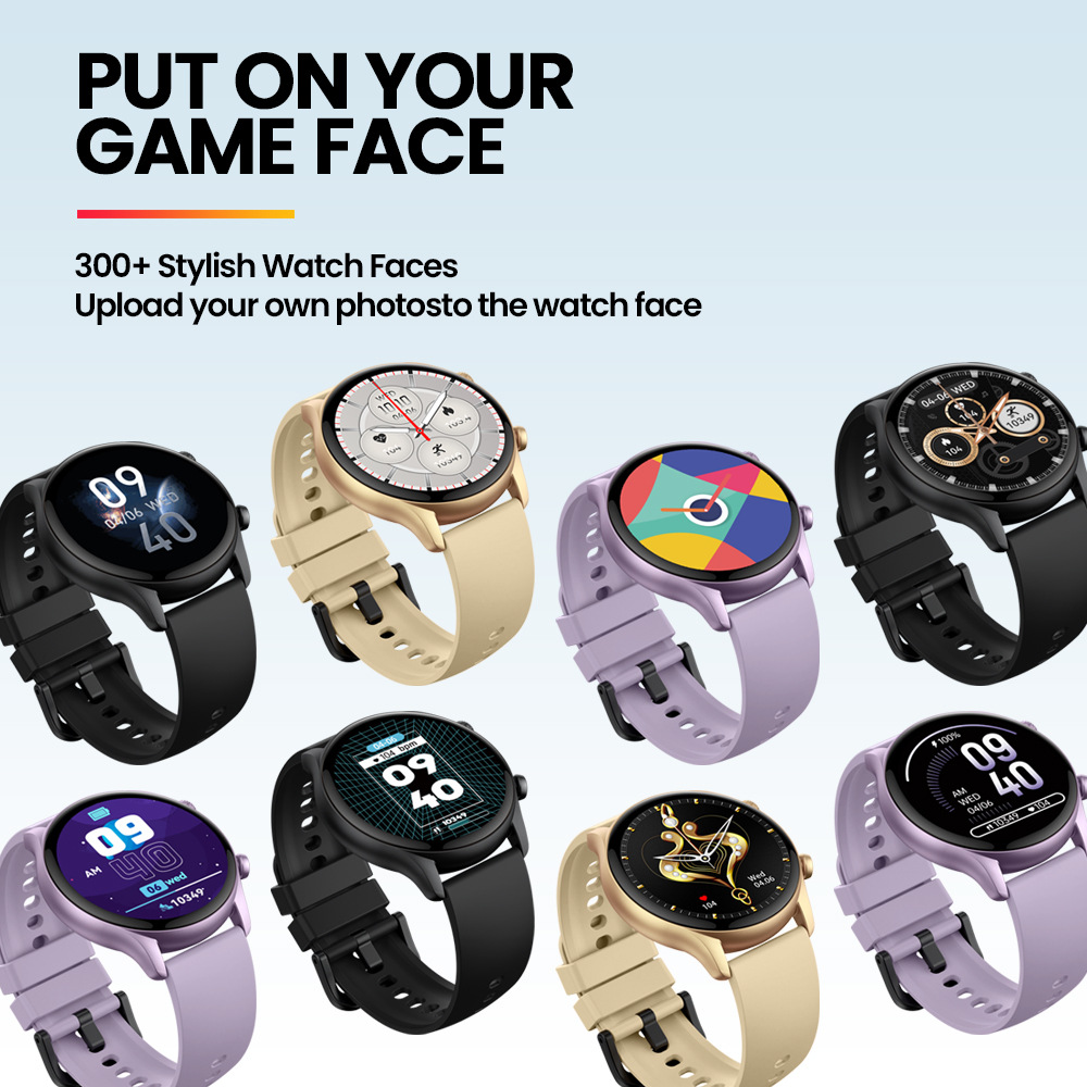 Zeblaze Btalk 3 Plus smartwatch Bluetooth call, heart rate, step count, fitness tracking, unisex Application Scenario