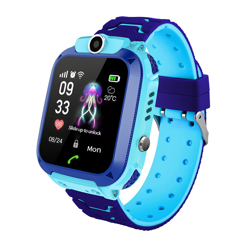 Q12/Q19 Cross-border children's smart Smartwatch Mobile student Genius Waterproof Camera Micro-chat Video Call Application Scenario
