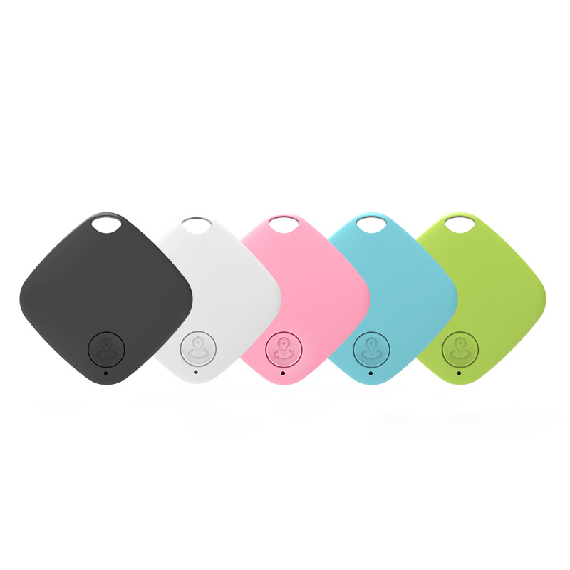 Cross-border best-selling diamond-shaped Bluetooth anti-loss device, intelligent low-power breakpoint alarm and positioning Bluetooth 5.0 anti-loss device Item Picture