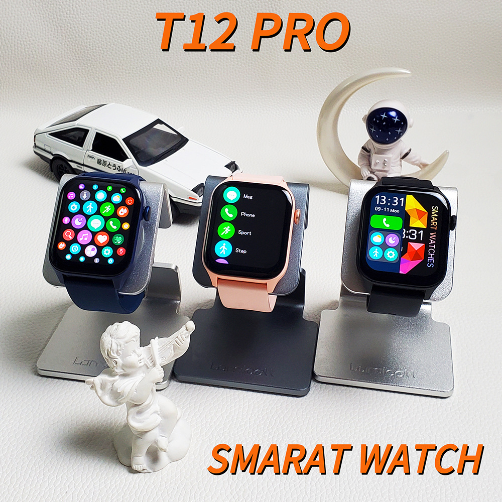 The Zongxin T12PRO smartwatch features Bluetooth communication, blood sugar, multiple sports, heart rate, blood pressure, blood oxygen monitoring, and sleep monitoring Application Scenario