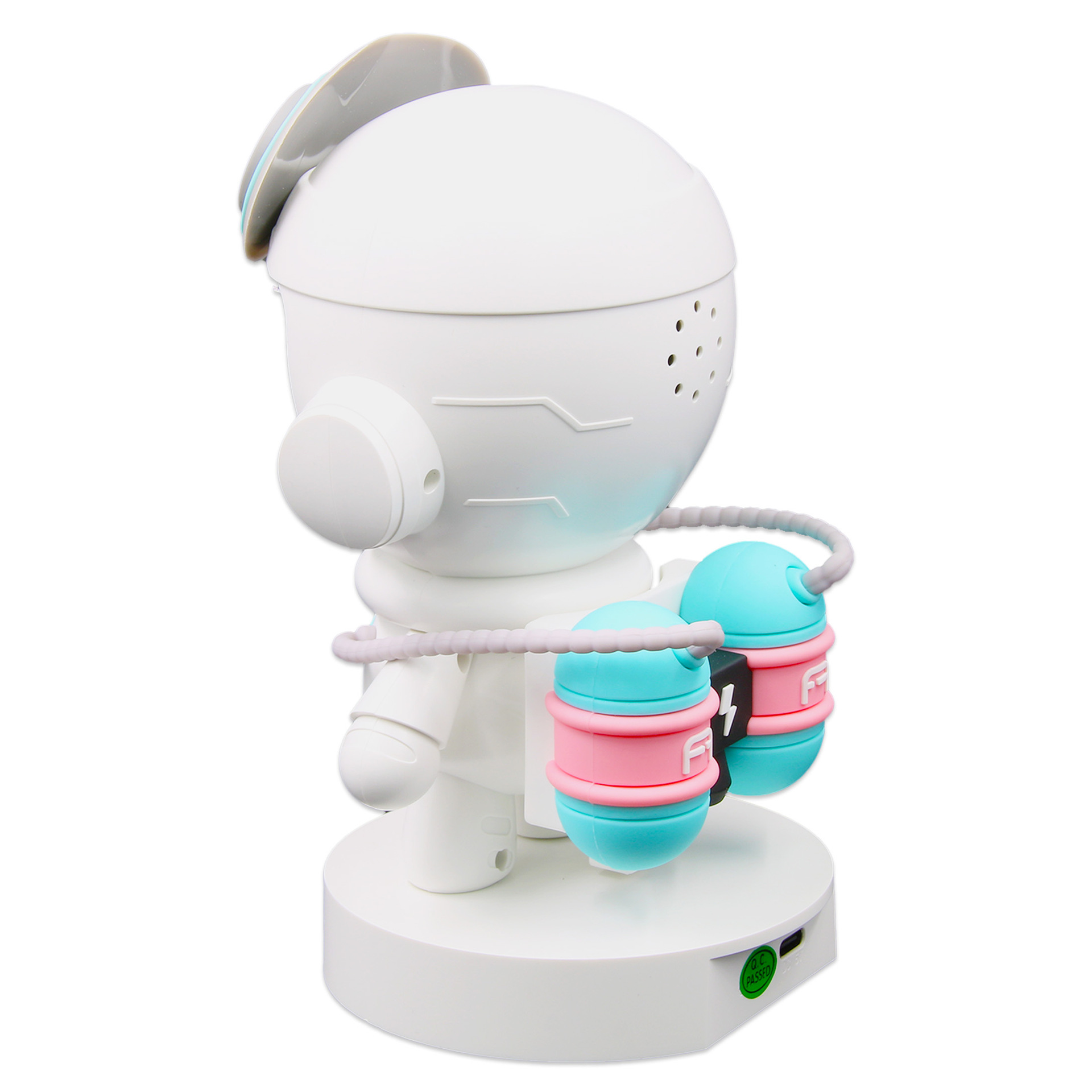 WiFi Xiaozhi doll Smart camera, home wireless mobile phone, remote baby care, 360-degree panoramic view in the room Specification drawing