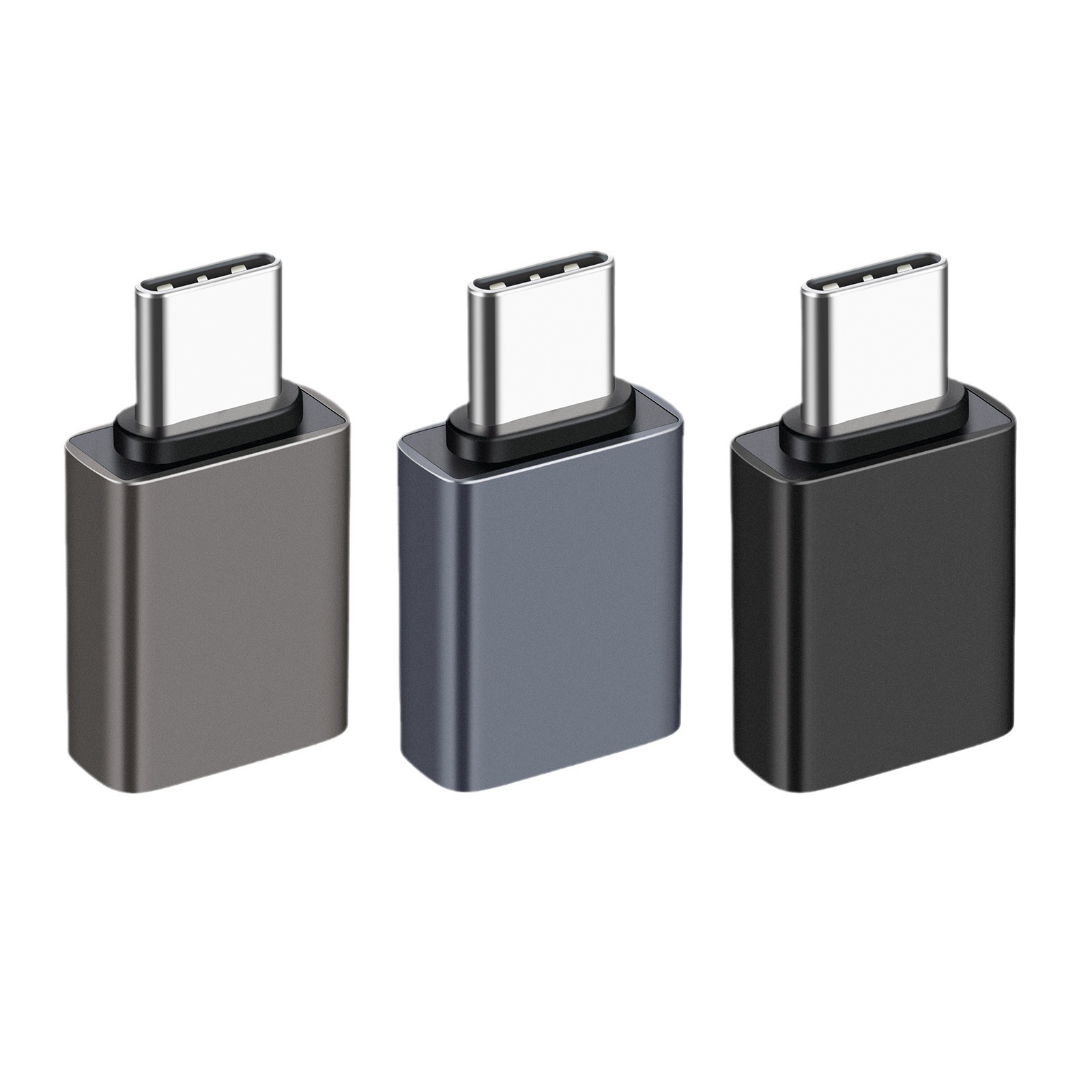 OTG adapter Type-C to USB adapter for connecting tablets, mobile phones, USB flash drives, hard disks, headphones, keyboards and mice, USB3.2 version Item Picture