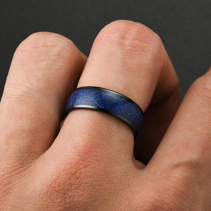 Smart zirconia ceramic ring, community elevator access control, attendance, fingerprint lock, multi-functional wearable sensor ring details Picture