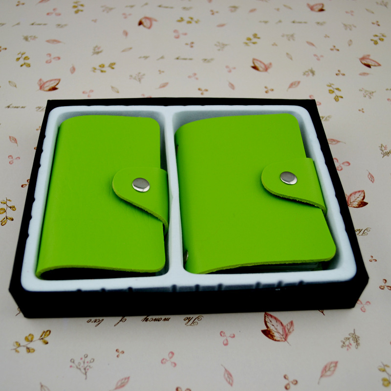 Exquisite gift box, card case and key case set. The gift box set can be printed with logo Item Picture