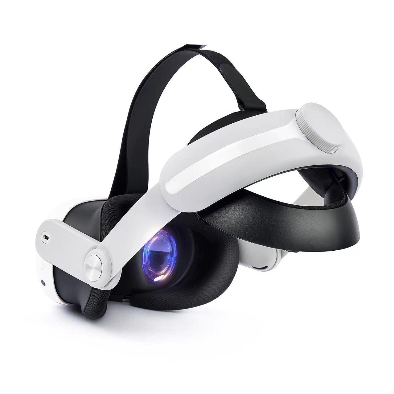 Suitable for Meta quest3, adjustable and replaceable VR headband smart glasses accessories, comfortable and stable headband full figure
