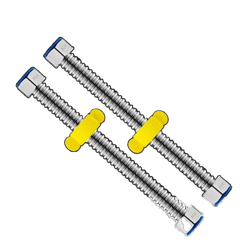 304 Household 4-inch thickened high-pressure explosion-proof water pipe water heater, corrugated pipe 304 stainless steel, cold and hot water Item Picture