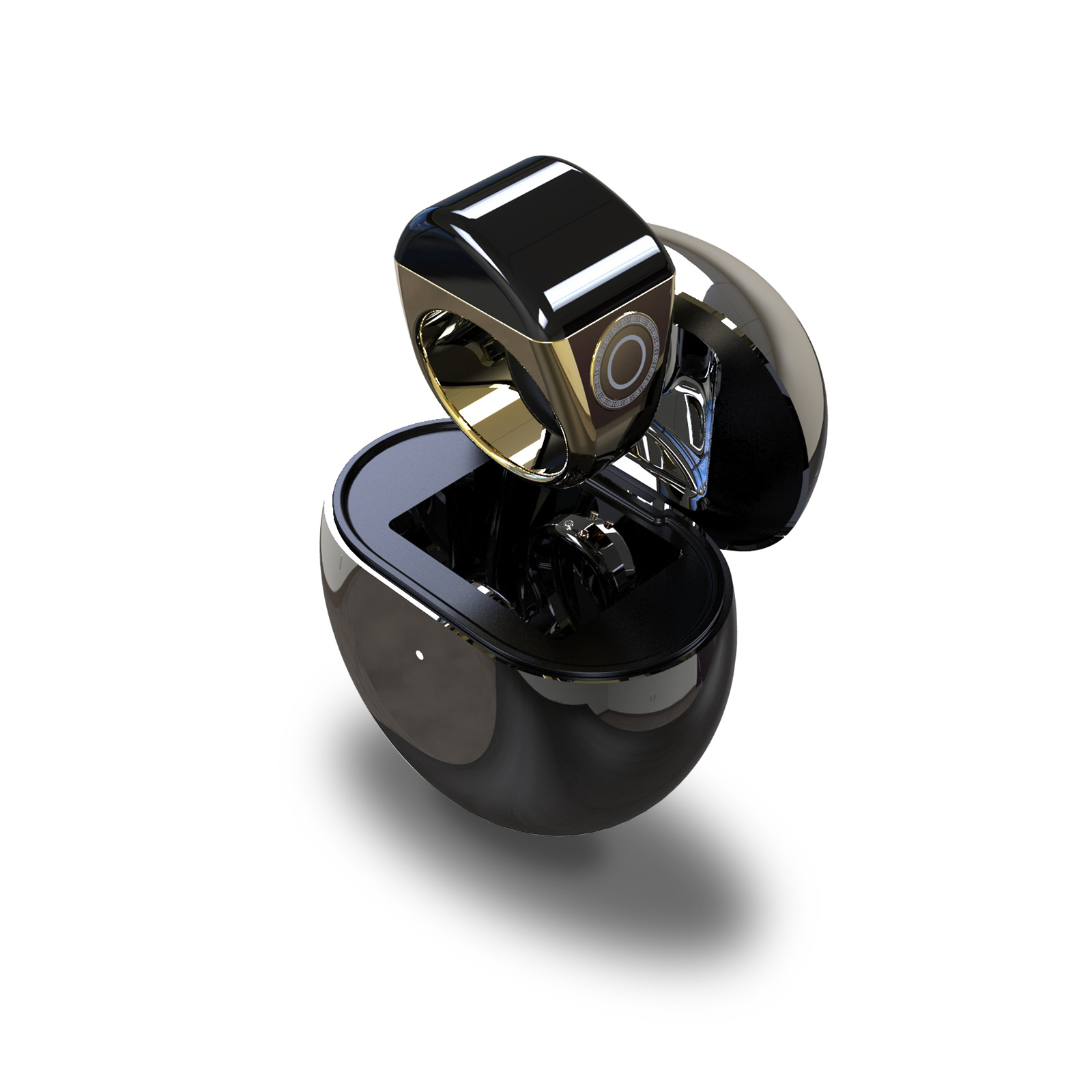 Hot-selling styles of smart rings in the Middle East, Bluetooth APP, smart ring, smart ring details Picture