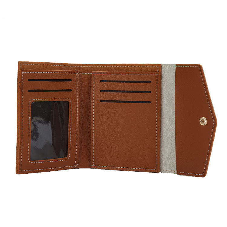 purse women 2019 New Short PU Small Purse Purse Leather Coin Purse Purse Item Picture