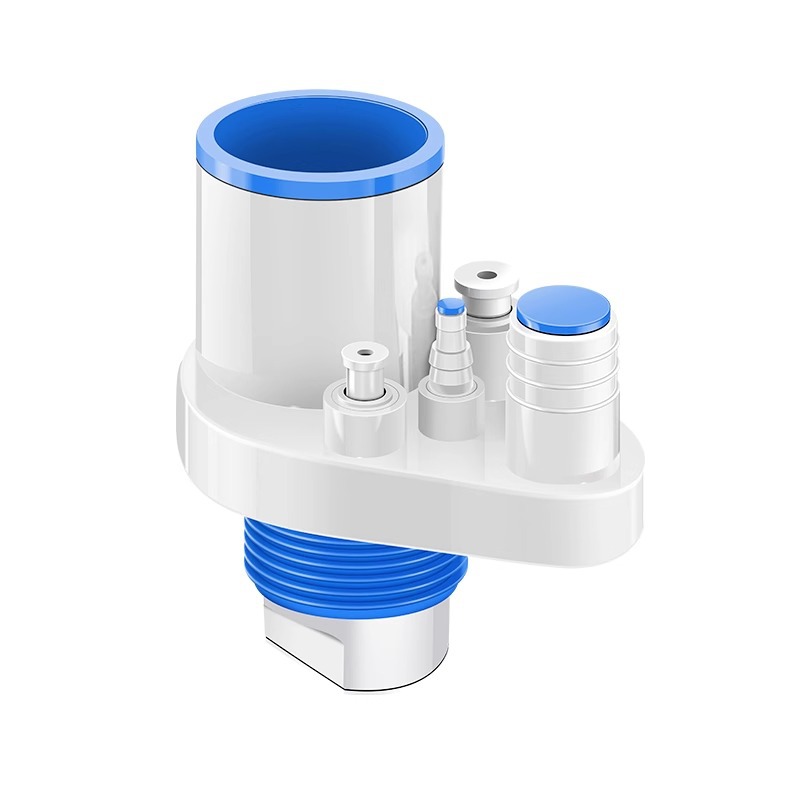 Three-way kitchen drain pipe, sink for washing vegetables, anti-odor device, dishwasher, water purifier, multi-functional drainage joint Item Picture