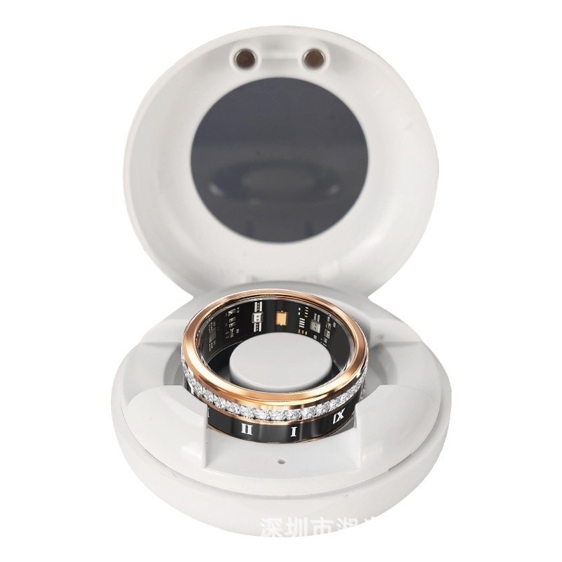New cross-border high-end diamond-encrusted smart ring for heart rate, sleep and blood oxygen detection, multi-functional sports ring Application Scenario