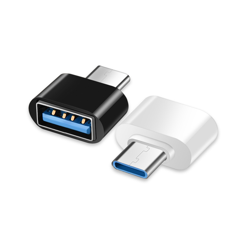 Factory direct sales of Type-C to USB OTG adapter, USB flash drive external data converter, mobile phone and computer adapter Specification drawing