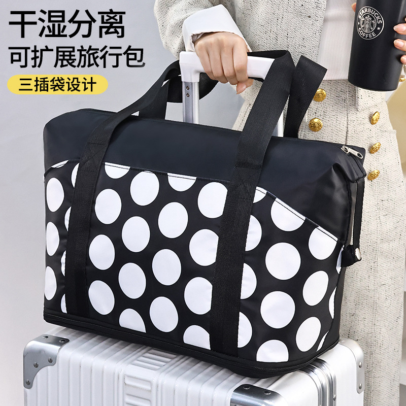 New fitness yoga lightweight waterproof travel bag storage bag, large-capacity business trip and travel storage luggage bag wholesale full figure