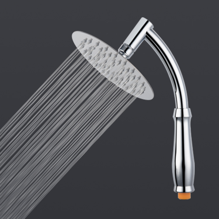Dual-purpose shower head, top spray, stainless steel shower head, dual-purpose handheld shower head, pressurized showerhead, slim model details Picture