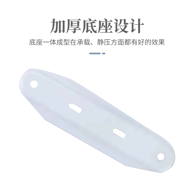 Cross-border manufacturer's direct supply of static casters, radiator floor bracket base, plastic universal wheels, durable, anti-slip, specially designed Application Scenario