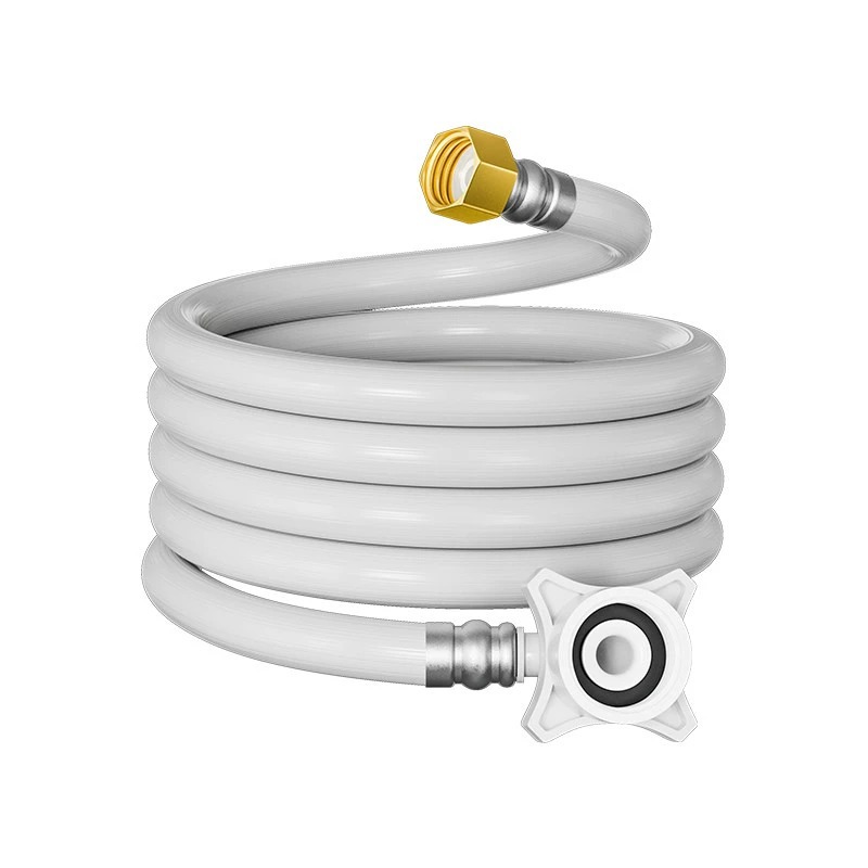 Wholesale of fully automatic washing machine water inlet hose, extended pvc water supply pipe, explosion-proof water connection pipe, 4-inch interface connection Item Picture