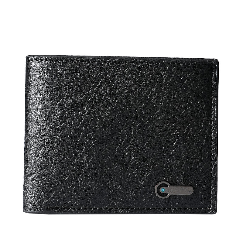 Men's wallets, business casual short leather wallets, cross-border bestsellers, wholesale in stock, casual short leather bags wholesale Item Picture