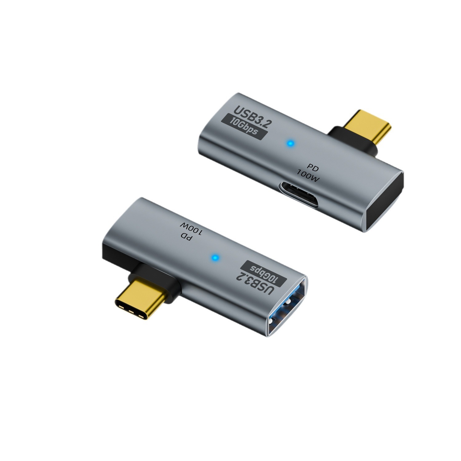 type-c to USB adapter OTG with PD power supply, supports charging while in use, and can be connected to an external TV box adapter Item Picture