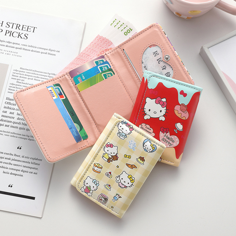 New women's wallet with high appearance level, portable and niche wallet, 30% off, coin purse, wallet, ultra-thin and light card case in one full figure