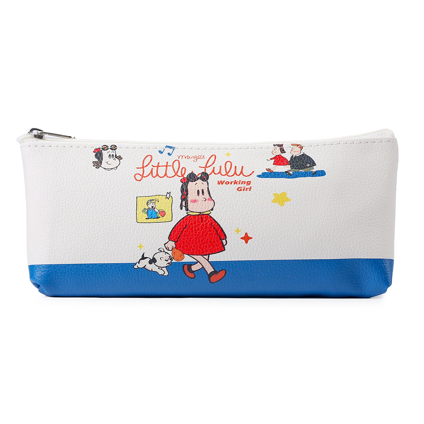 Cartoon animal pencil case, a simple Korean girl's Internet celebrity, fresh and multi-functional, large-capacity cute pencil case Item Picture