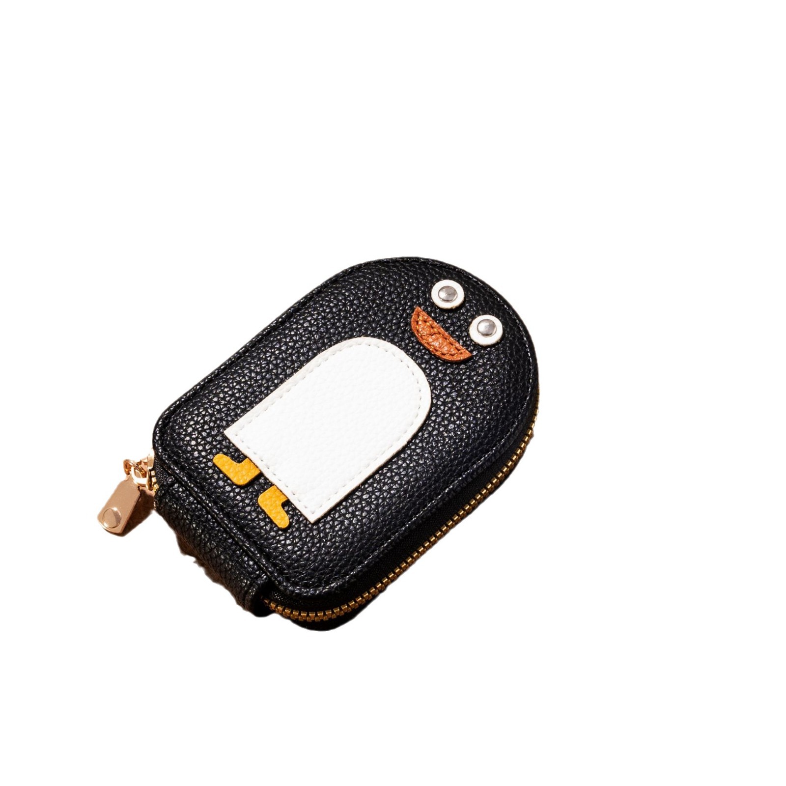 New cartoon creative penguin card case for girls, small and cute mini coin purse, multi-slot ID card case, card holder Item Picture