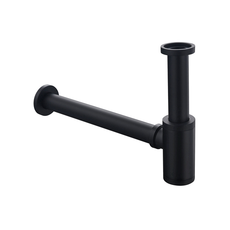 Zinc alloy washbasin built-in wall-mounted drain pipe, washbasin air barrier and odor prevention drain pipe Application Scenario