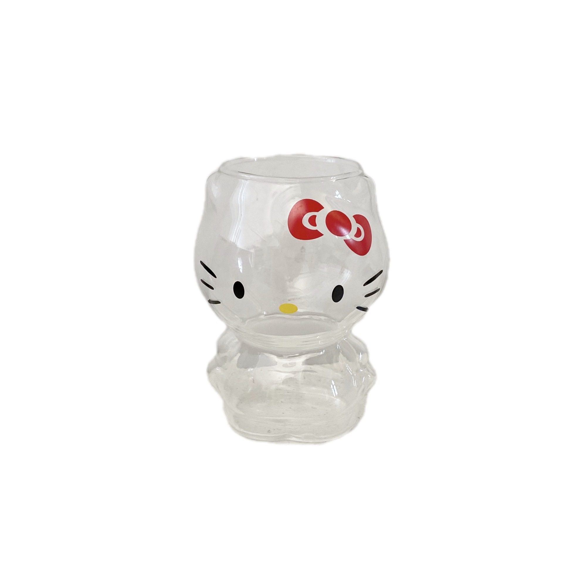 Katon cat cups, ins style, high-end, niche glass cups, water cups, home breakfast cups, milk cups, juice cups Item Picture