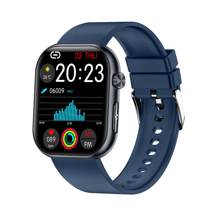 The 2025 new ET587 smartwatch features electrocardiogram, blood glucose, uric acid, body fat, true blood oxygen, micro-physical examination, NFC and Alipay Application Scenario