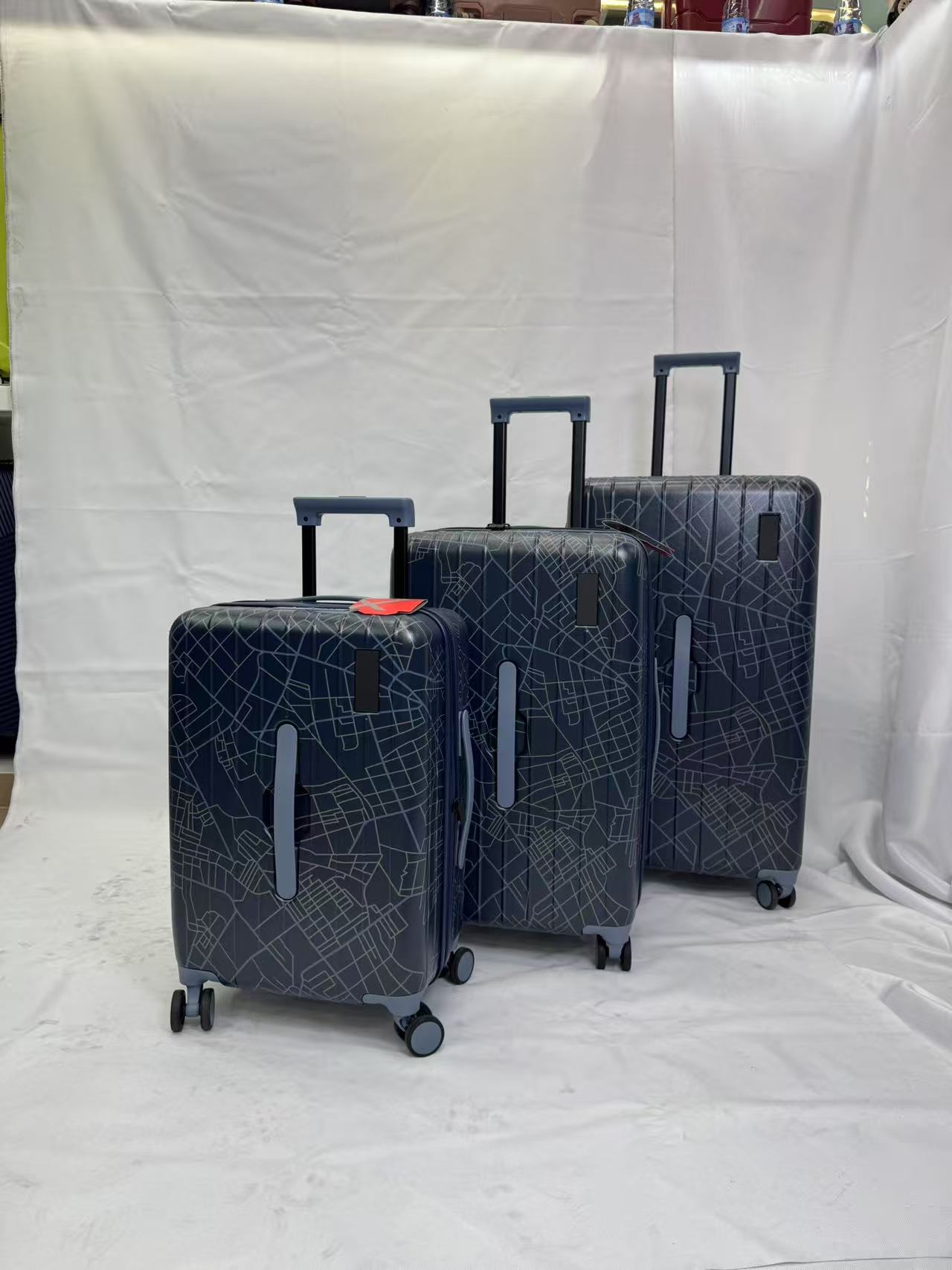 The PC suitcase features a fashionable appearance and lightweight design, making it a must-have for travel Application Scenario