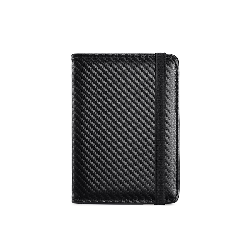 New Ailun fiber passport holder, passport wallet protective case, suitable for both men and women, RFID ID card case Item Picture
