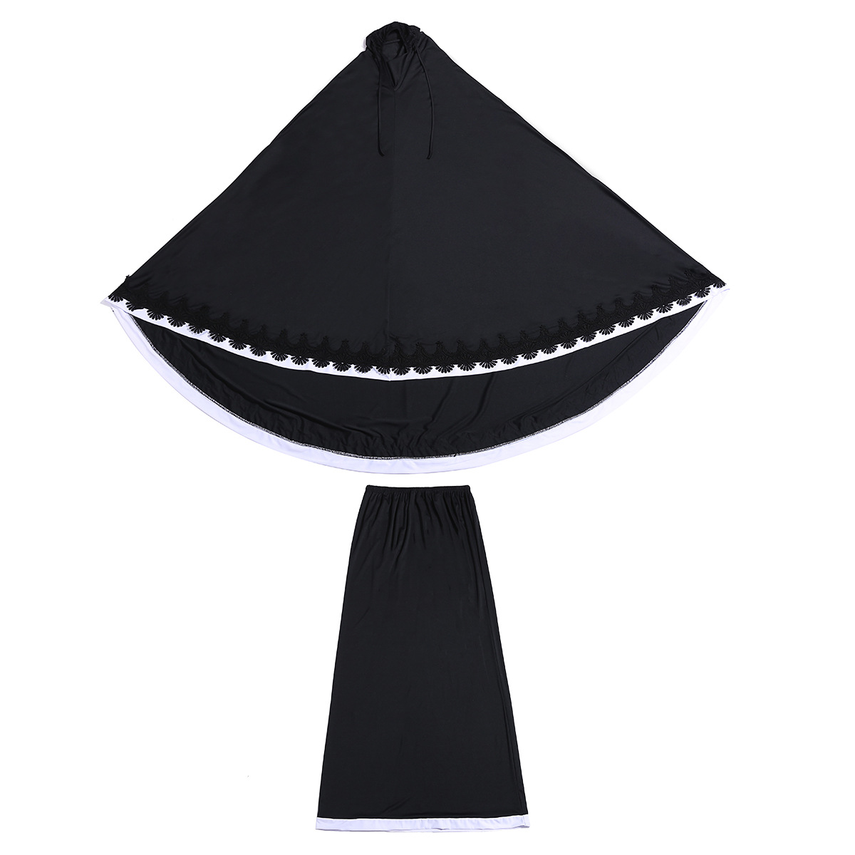 头巾/穆斯林头巾/头巾女款长款欧美/智能温控头巾/围巾头巾丝巾白底实物图