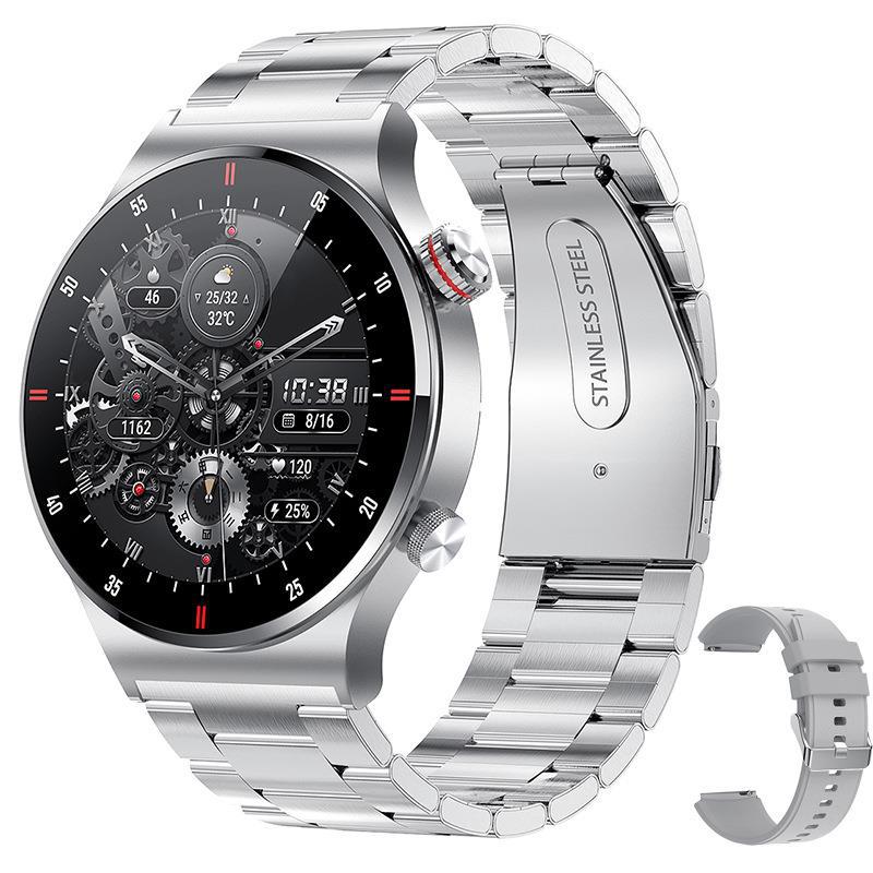 The new QW33 smartwatch features an ECG+PPG music player and a step-counting Bluetooth call smartwatch Item Picture