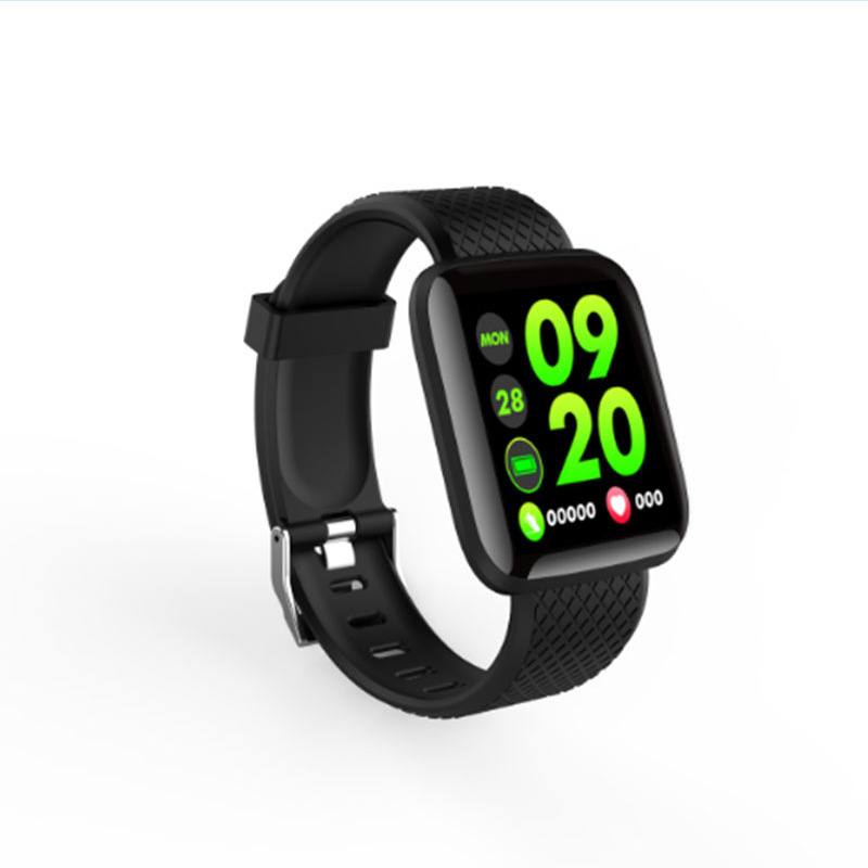 Cross-border 116plus smart bracelet, step count, heart rate, blood pressure, weather, music control, sports bracelet factory direct sales Application Scenario