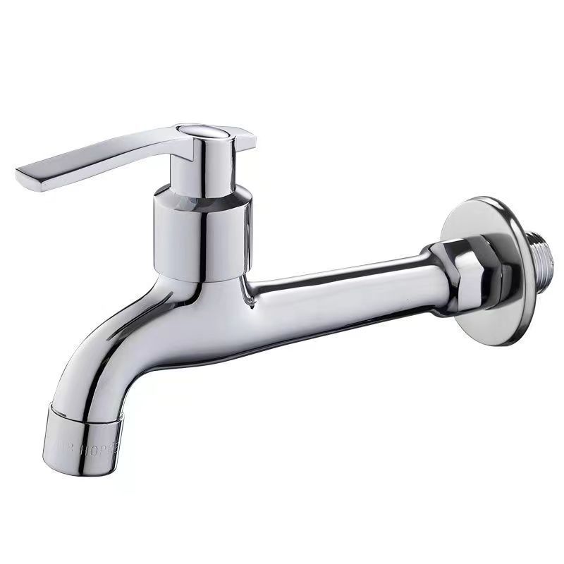 Manufacturer supplier: All-copper extended and extra-long washing machine faucet, 4-point dedicated household mop sink, single-cooling quick-opening Item Picture
