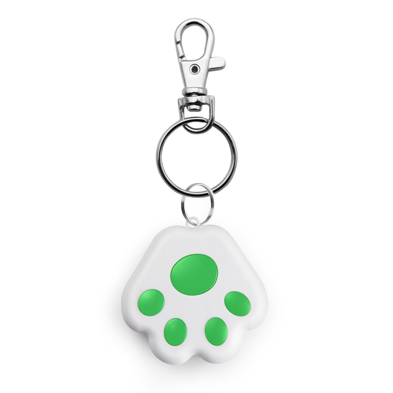 Cross-border bestsellers: keychain, dog paw key, wallet, mobile phone, two-way anti-loss tracking, search, alarm, Bluetooth anti-loss device Specification drawing