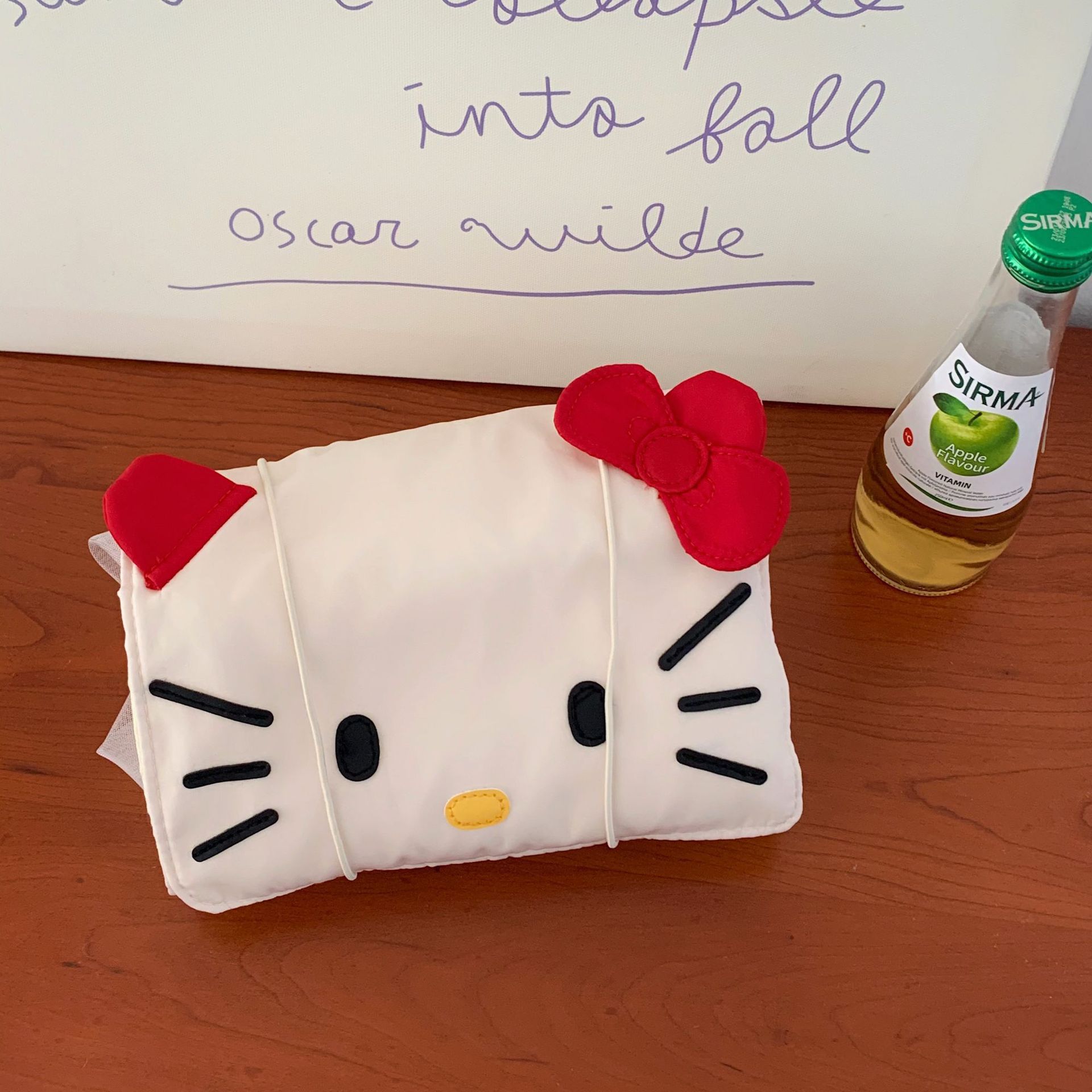 Cute cat makeup bag 2024 New portable large-capacity detachable storage bag, business trip and travel toiletry bag for women Item Picture