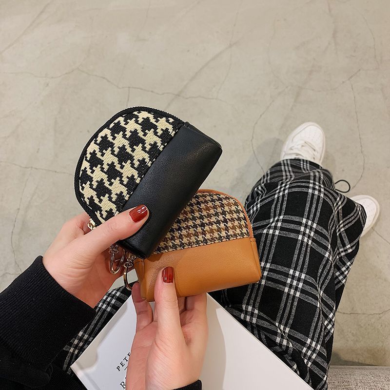 Small wallet women's canvas Japanese-style money cloth rfid coin bag wallet, mini wallet for foreign trade women, short purse Application Scenario