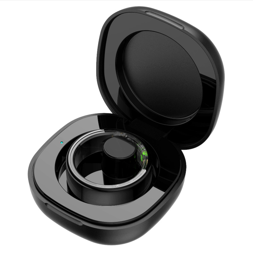 The new cross-border smart ring R5 is waterproof, featuring heart rate, blood pressure, blood oxygen, sleep monitoring, multi-exercise photography and Bluetooth Specification drawing