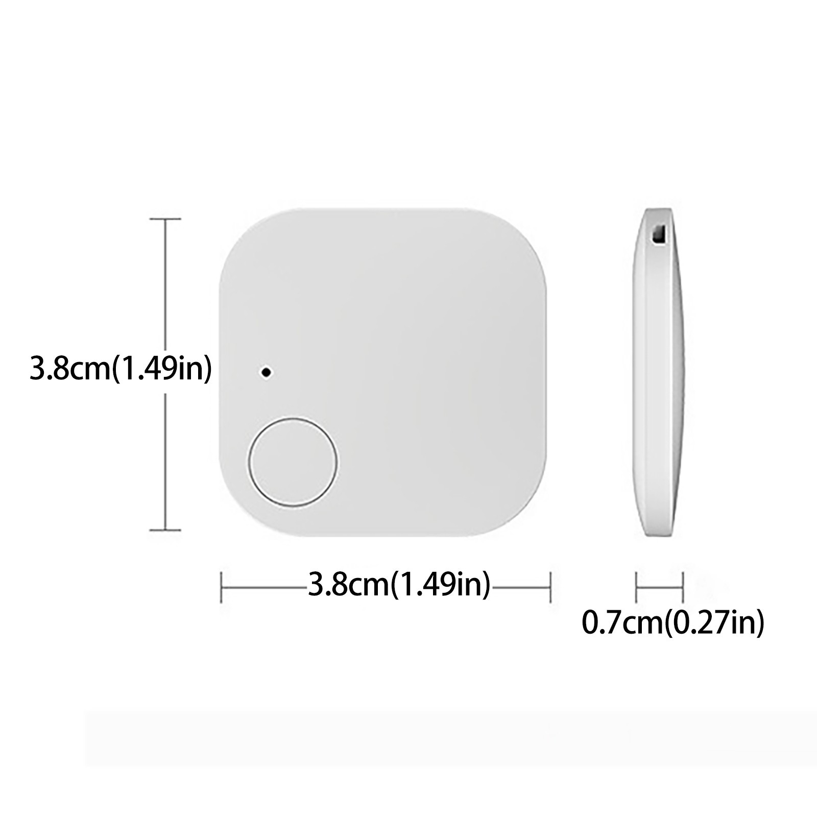 Spot wallet, mobile phone anti-loss alarm, Bluetooth tracker, key finder, gold and silver square smart anti-loss device Application Scenario
