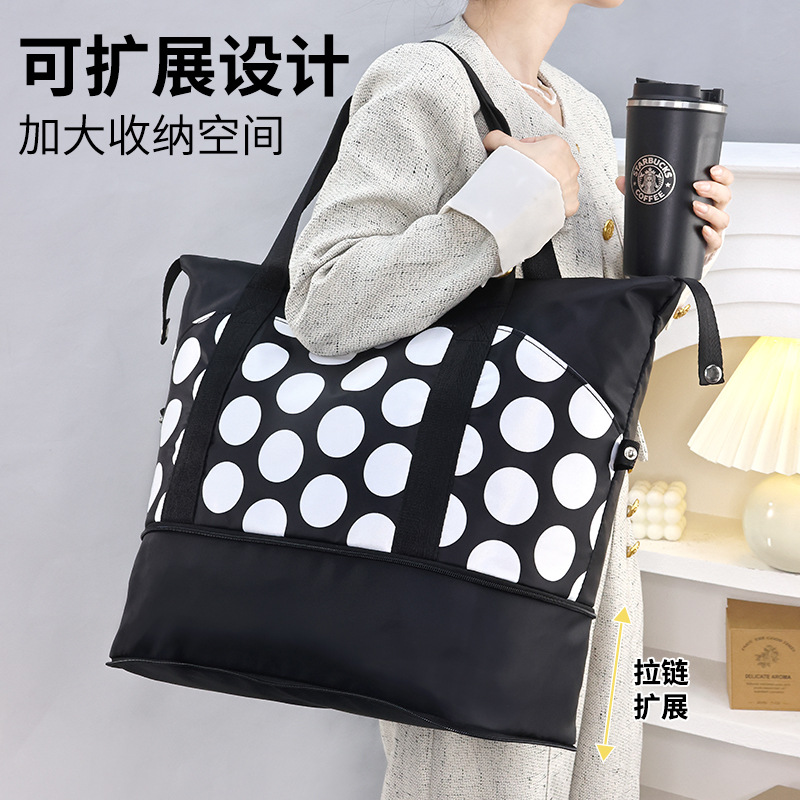New fitness yoga lightweight waterproof travel bag storage bag, large-capacity business trip and travel storage luggage bag wholesale details Picture
