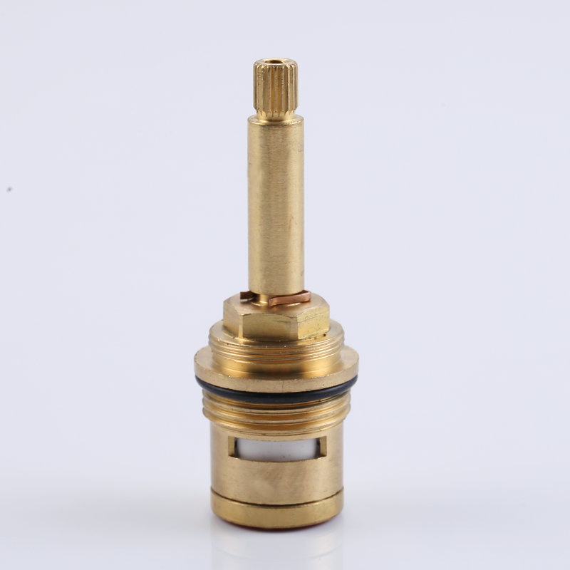 Customized processing of faucet copper valve core accessories, quick-opening water separator ceramic valve cores, cold and hot water hardware Angle valve cores Specification drawing